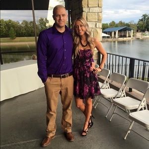 Guess Floral strapless dress size 2